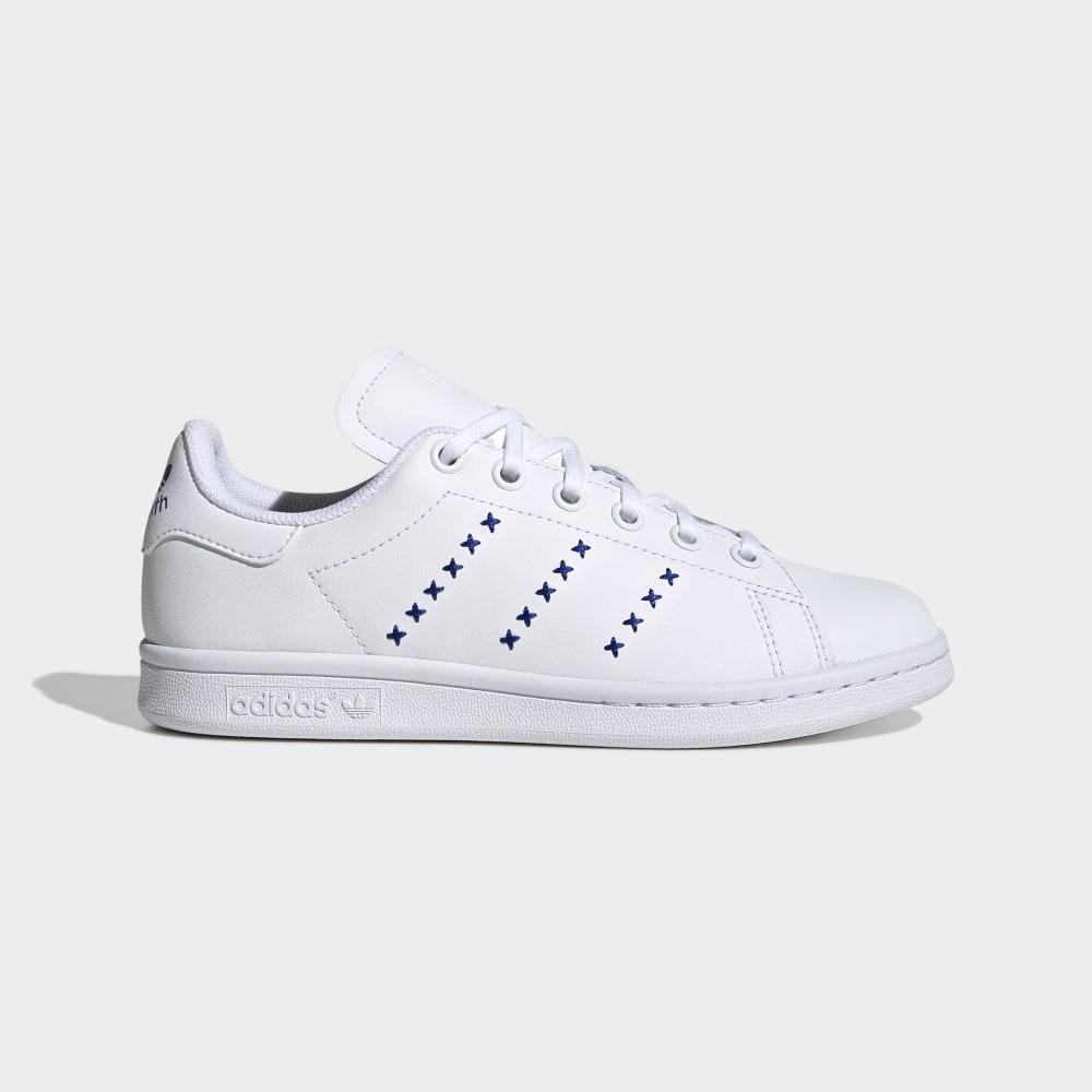 Originals Adidas Stan Smith Fete Romania - Albi/Albastru Regal EG6496